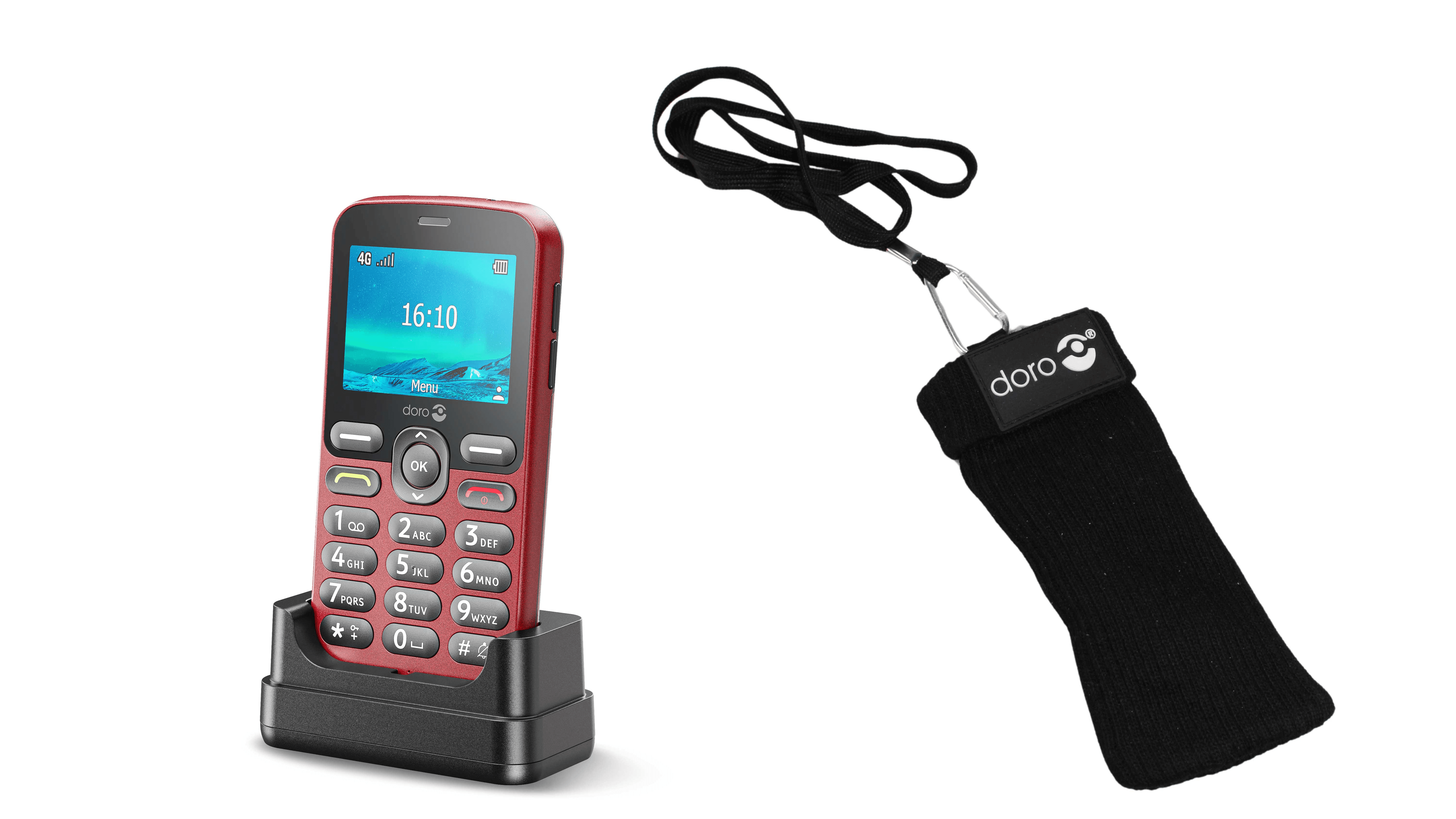 DORO Leva X10 GSM met noodknop (incl. hoesje) | Goed zorgwinkel