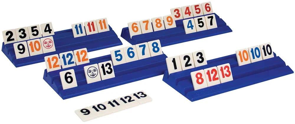 RUMMIKUB Spel met extra grote cijfers