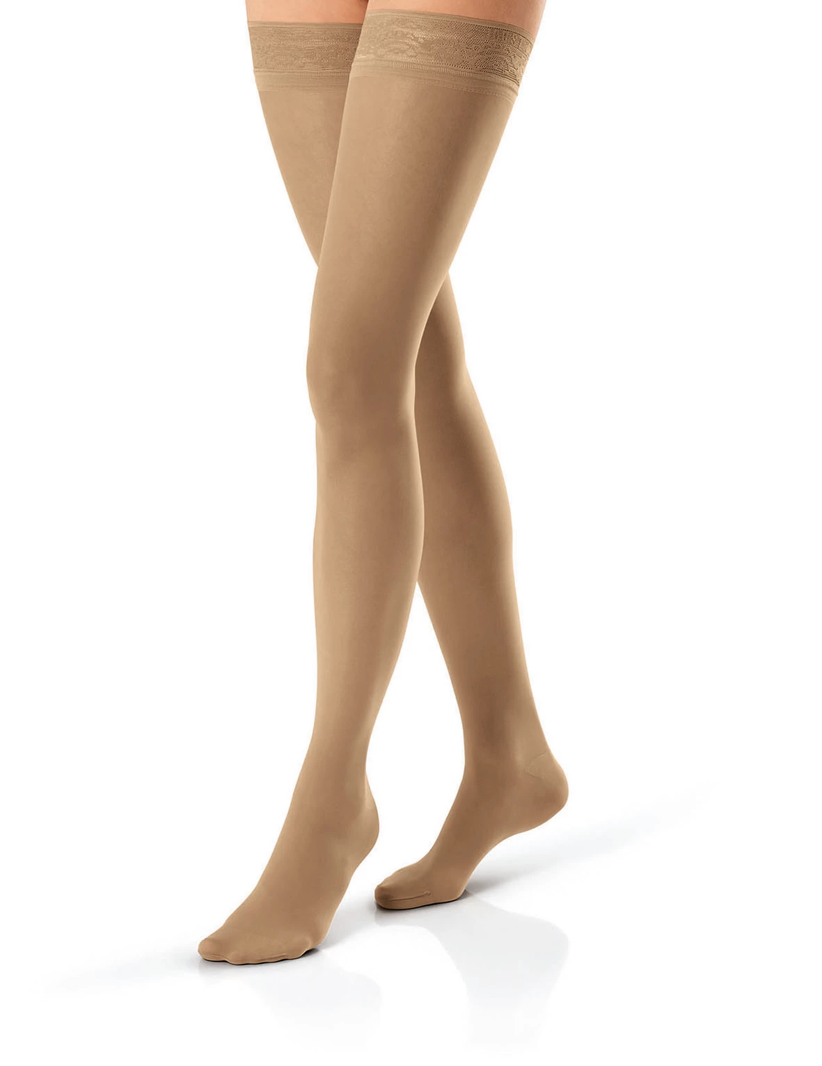 JOBST Ultrasheer Dijkous (AG) kant met teen - klasse II (kort)