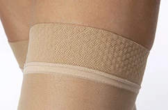 JOBST Ultrasheer Dijkous (AG) met teen - klasse I (noppen)