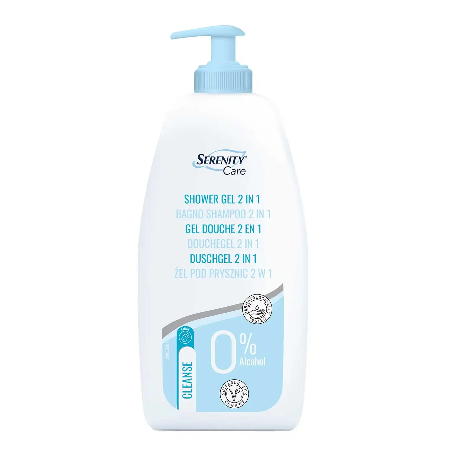 Serenity Care Haar- en lichaamsgel (500ml)