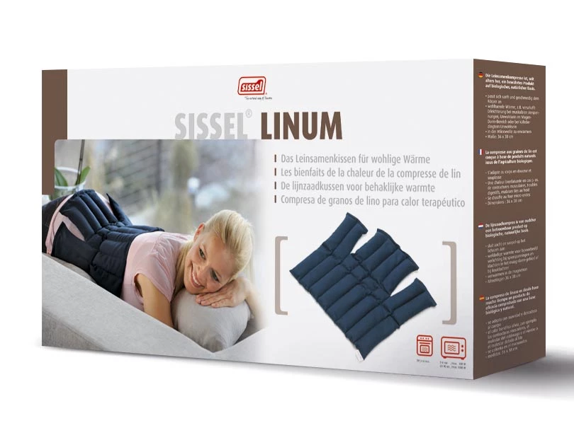 SISSEL Warmtekussen Linum Anatomic