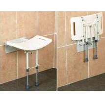 DAYS Douchezit muur met steunvoet