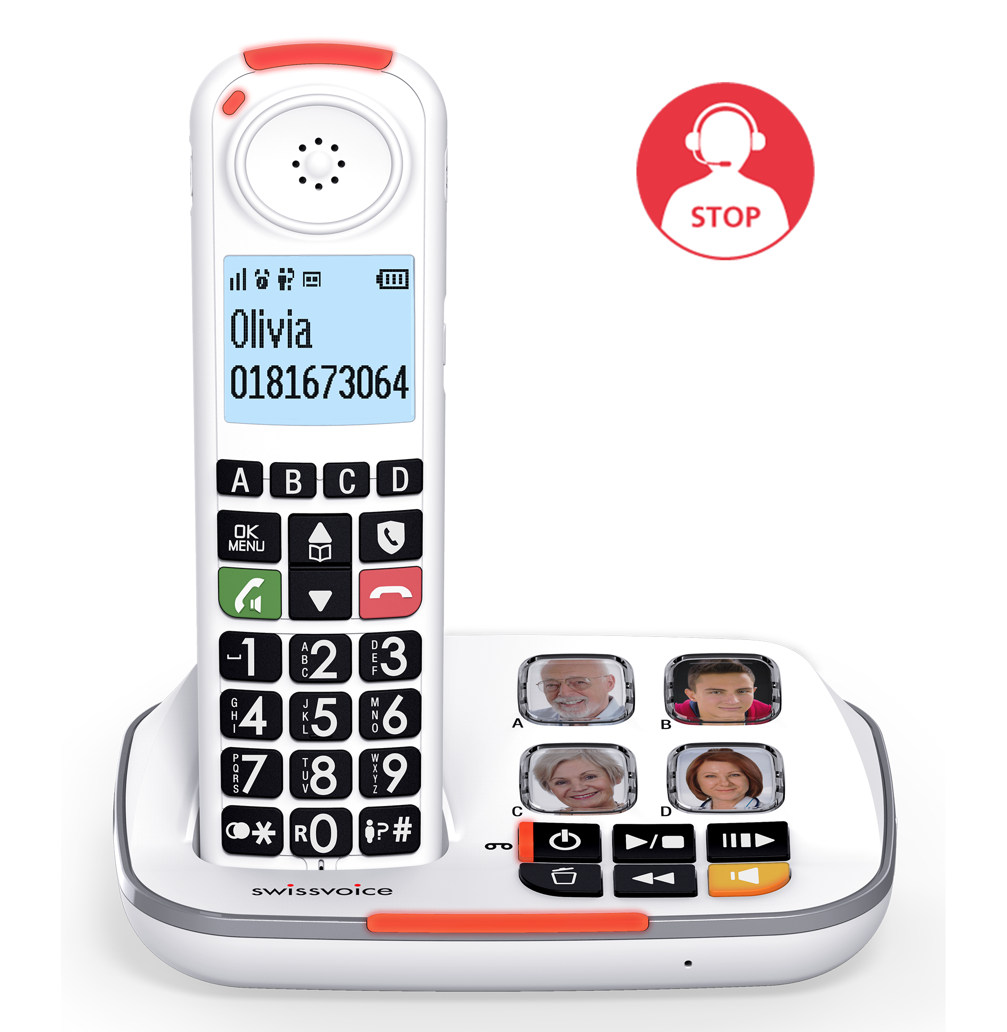 Swissvoice Telefoon Xtra2355