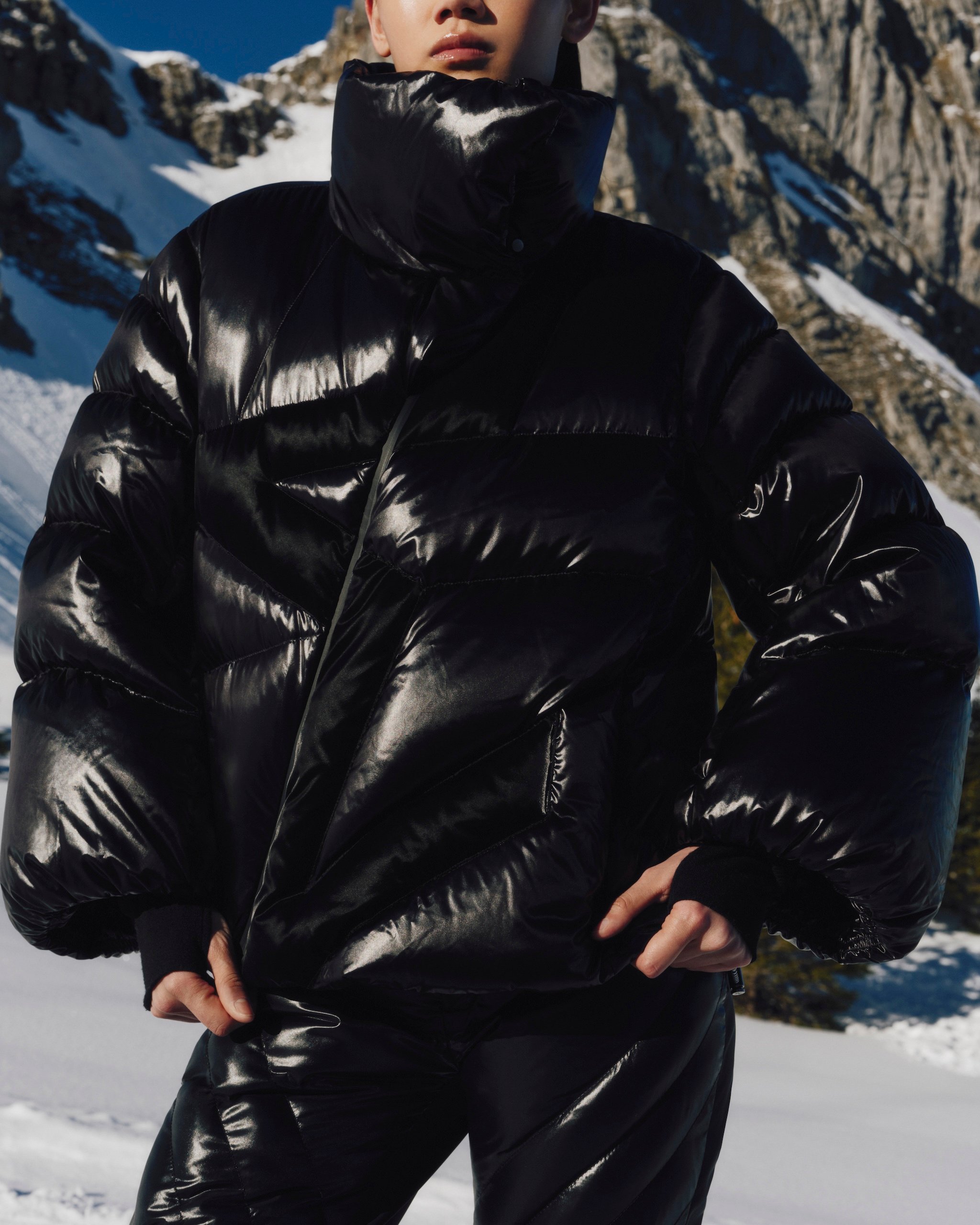 Ariel Down Bomber Jacket 7