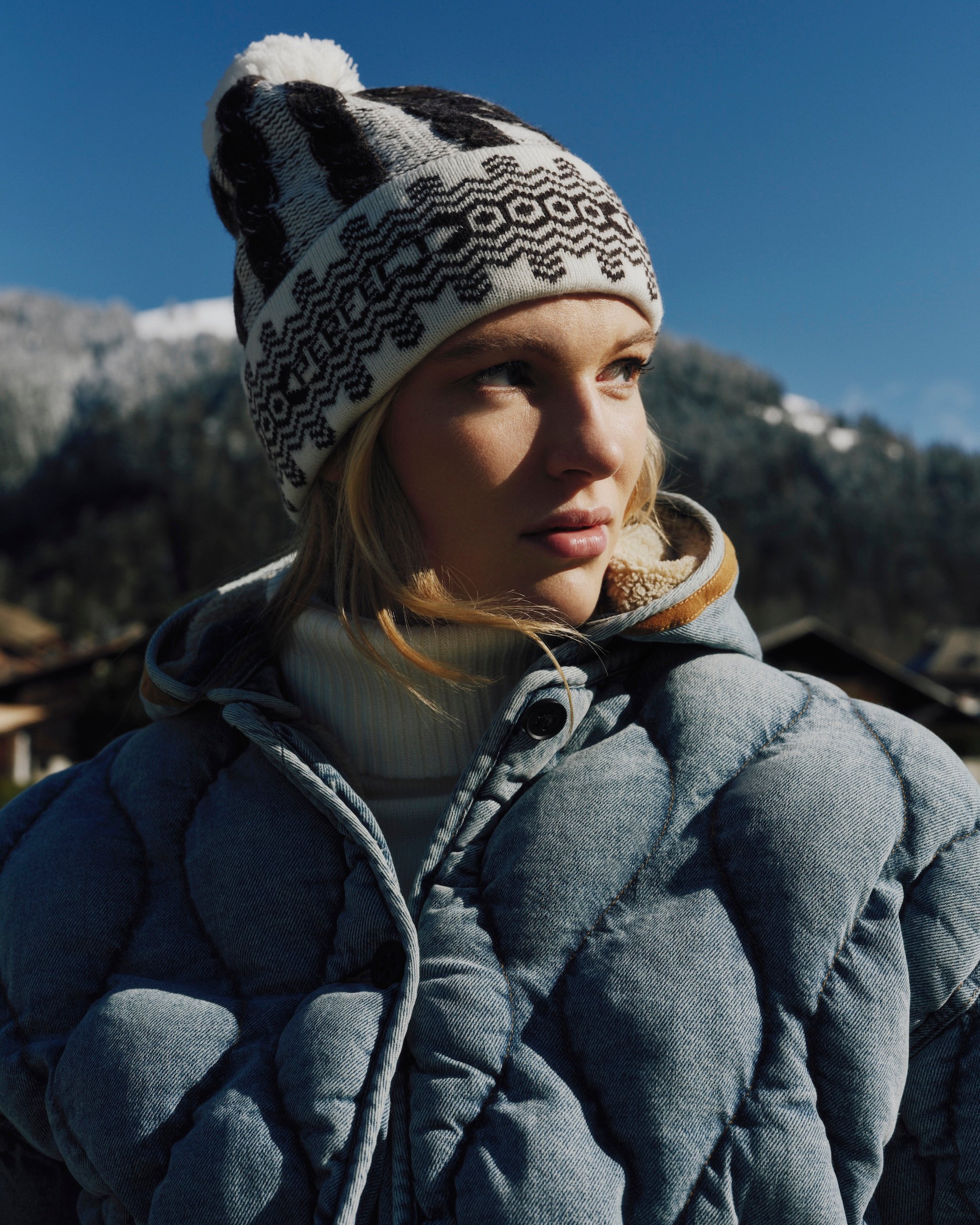 Denim Liner Jacket | Perfect Moment