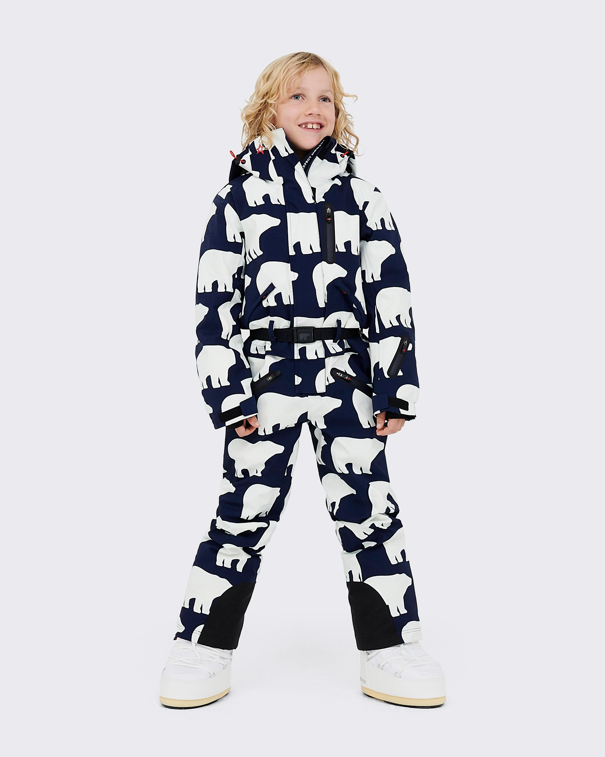 Bear Print Ski Suit | Perfect Moment