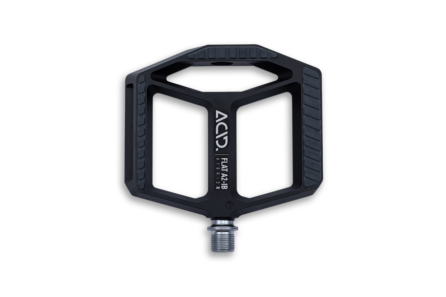 Pedale FLAT A2-IB Hybrid R black