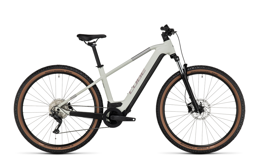 Le Cube Reaction Hybrid ONE 625 lightgrey’n’rose Easy Entry est un choix d’exception si vous cherchez un VTT électrique grande autonomie