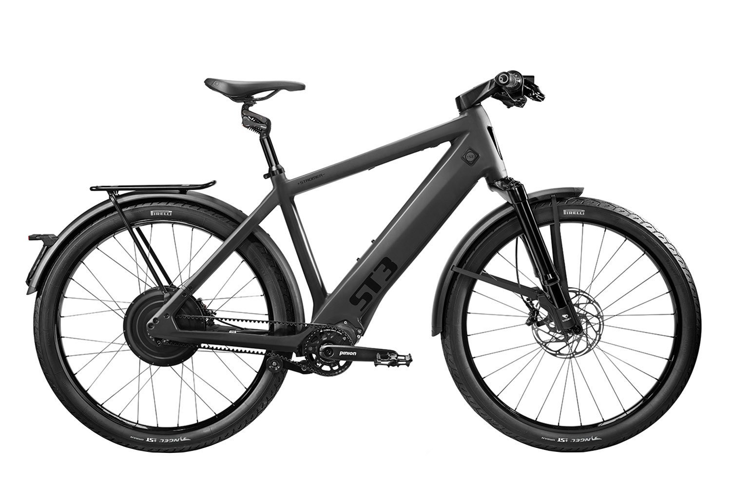 ST3 Pinion 983Wh Suspension Fork & Suspension Seat Post