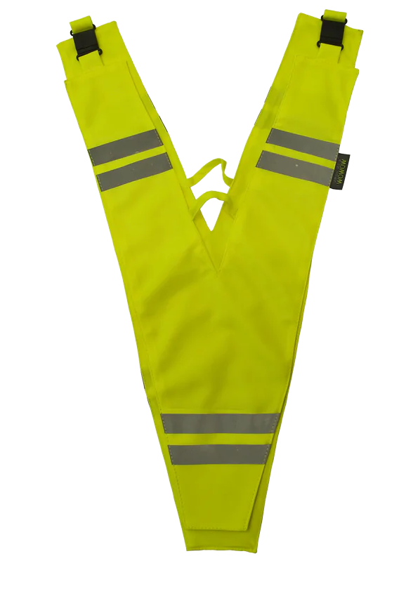 Sicherheitsbändel Collar Textile Erwachsene One Size gelb