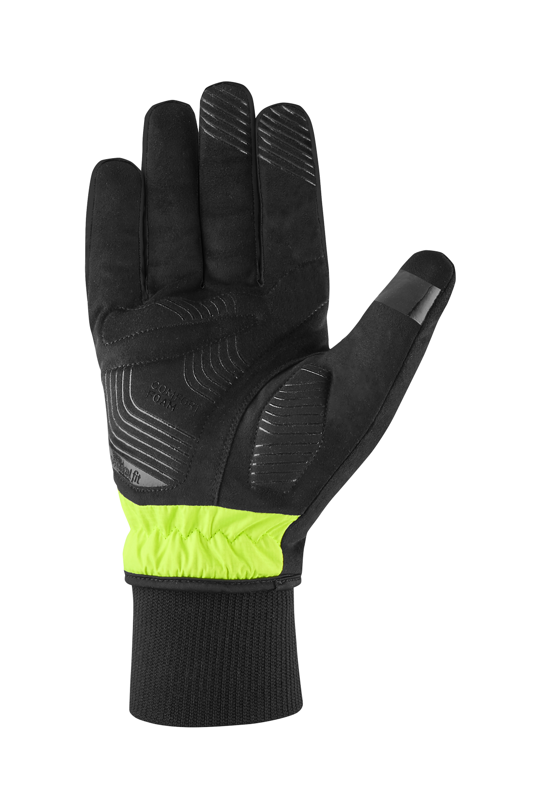 Handschuhe Winter langfinger X NF grey´n´yellow