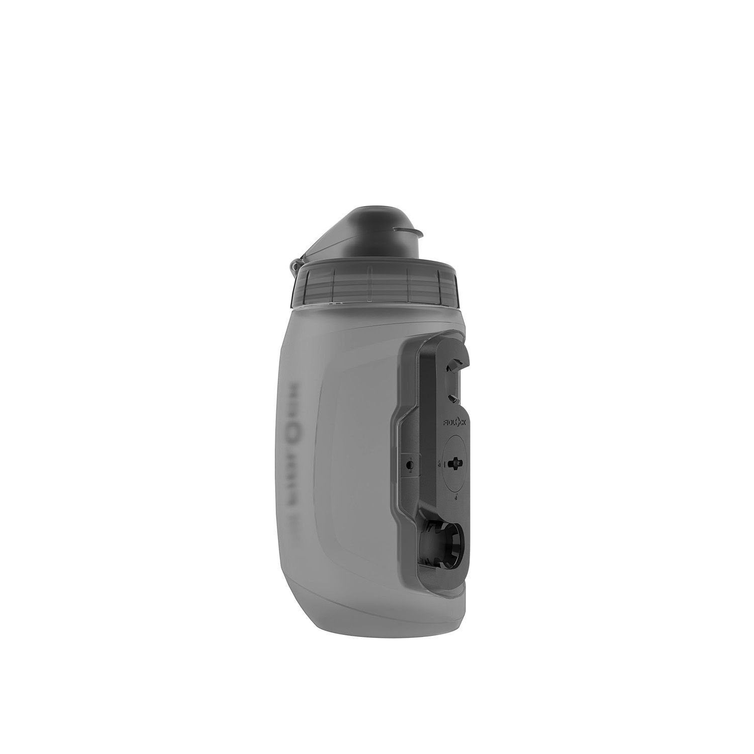 Ersatztrinkflasche 450ml transparent schwarz inkl. Connector