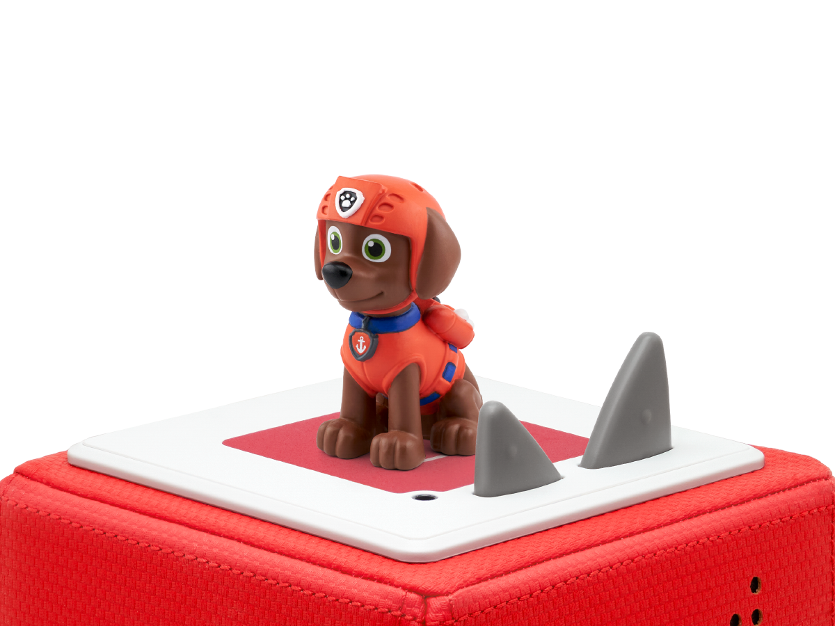 tonies Figurines auditives pour Toniebox, Pat' Patrouille, Zuma, jeu audio avec 4 histoires pour enfants à partir de 3 ans, temps de jeu d'environ 51 minutes