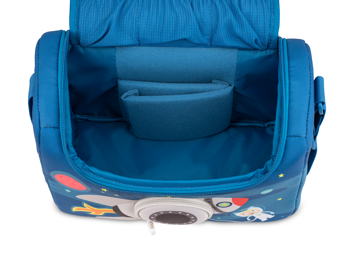 Sac De Transport Pour Toniebox – Bleu, Avec Bandoulière, Compartiments Pour Figurines, écouteurs Et Station De Charge (10 X 6 X 5,9 Pouces)