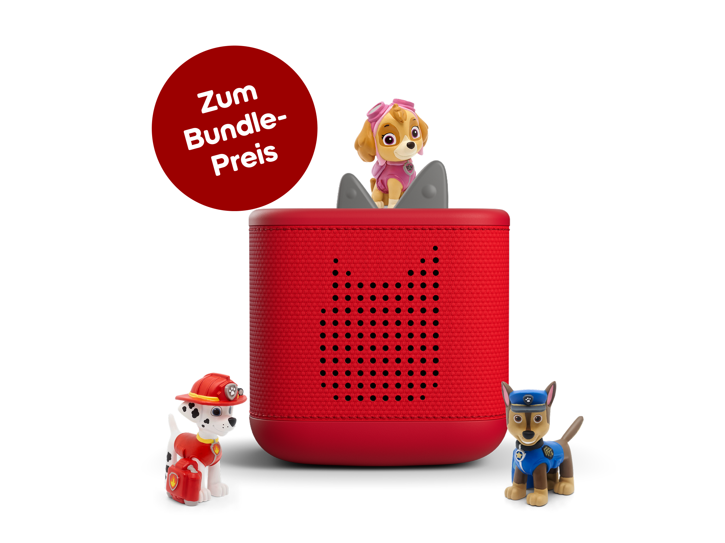 Tonies Paw Patrol Figur – Chase | Hörspiel Für Toniebox | Ca. 45 Minuten Abenteuer | Robust & Handbemalt | Für Kinder Ab 3 Jahren (Toniebox Separat)