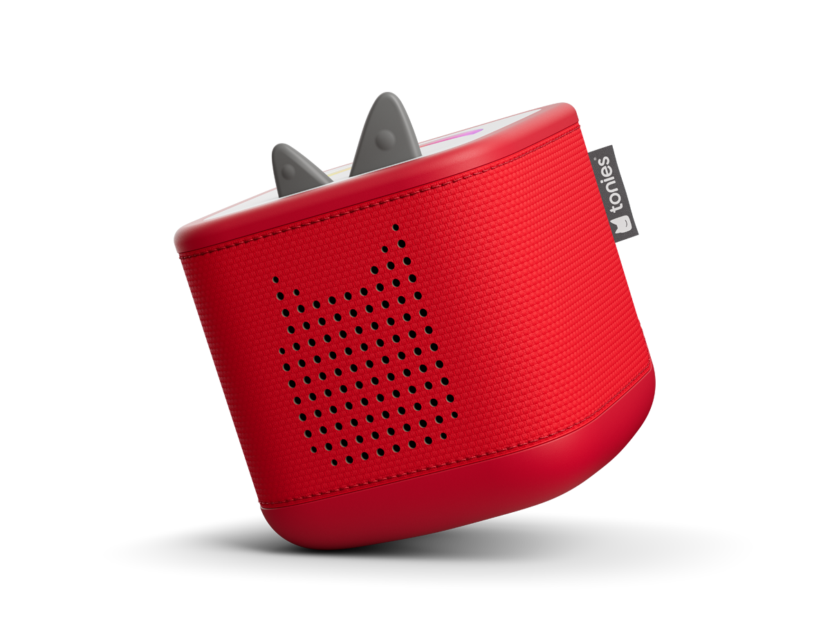 Toniebox 2 Rouge – Boîte à Histoires Sans écran, Pat' Patrouille Incluse, Dès 1 An, Interactive