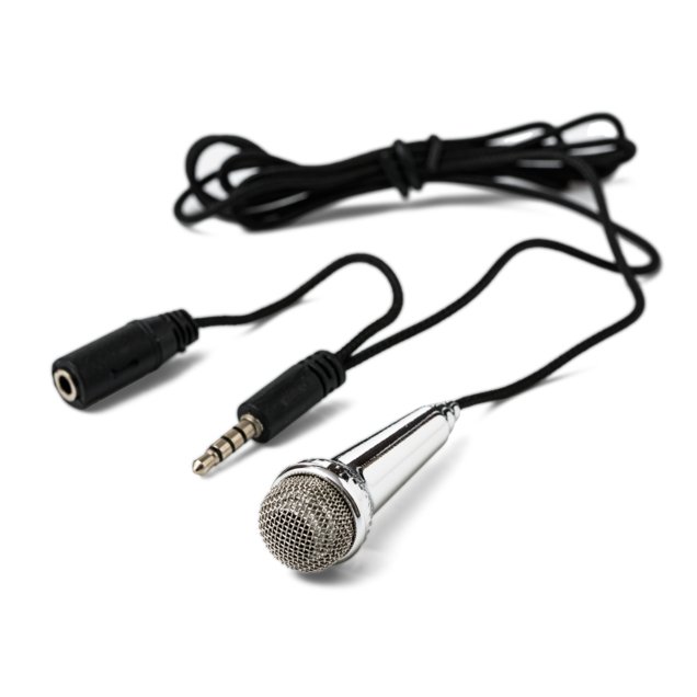 Mini Karaoke Microfoon | Zilverkleur