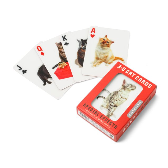 3D Speelkaarten Katten