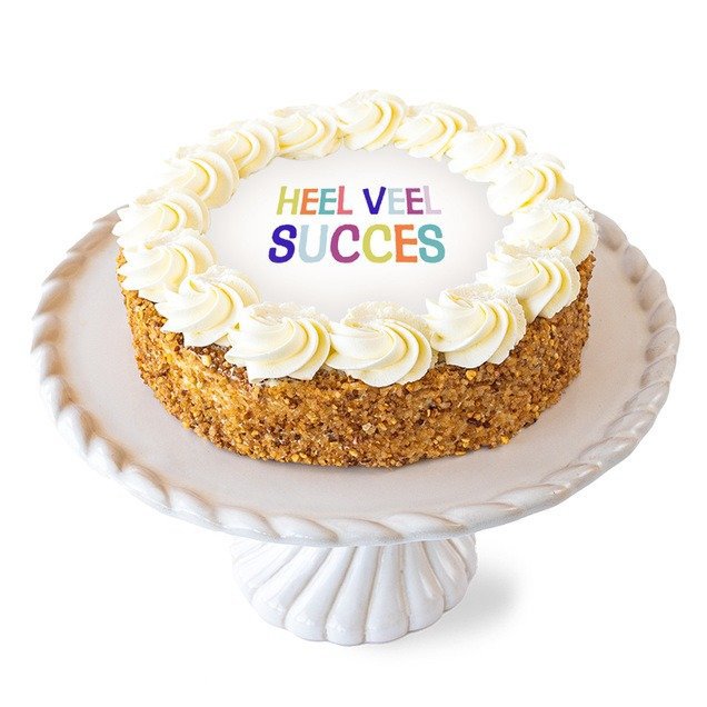Slagroomtaart rozetten | Veel succes | 10-12p | 12 personen