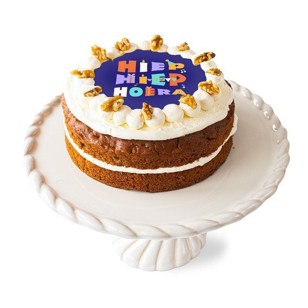 Layer cake | Carrot cake | Hoera | 8p | 8 personen