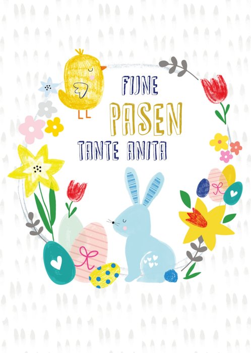 TMS | Paaskaart | tante | lente | met naam
