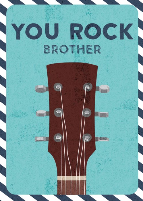 Greetz | Verjaardagskaart | gitaar you rock