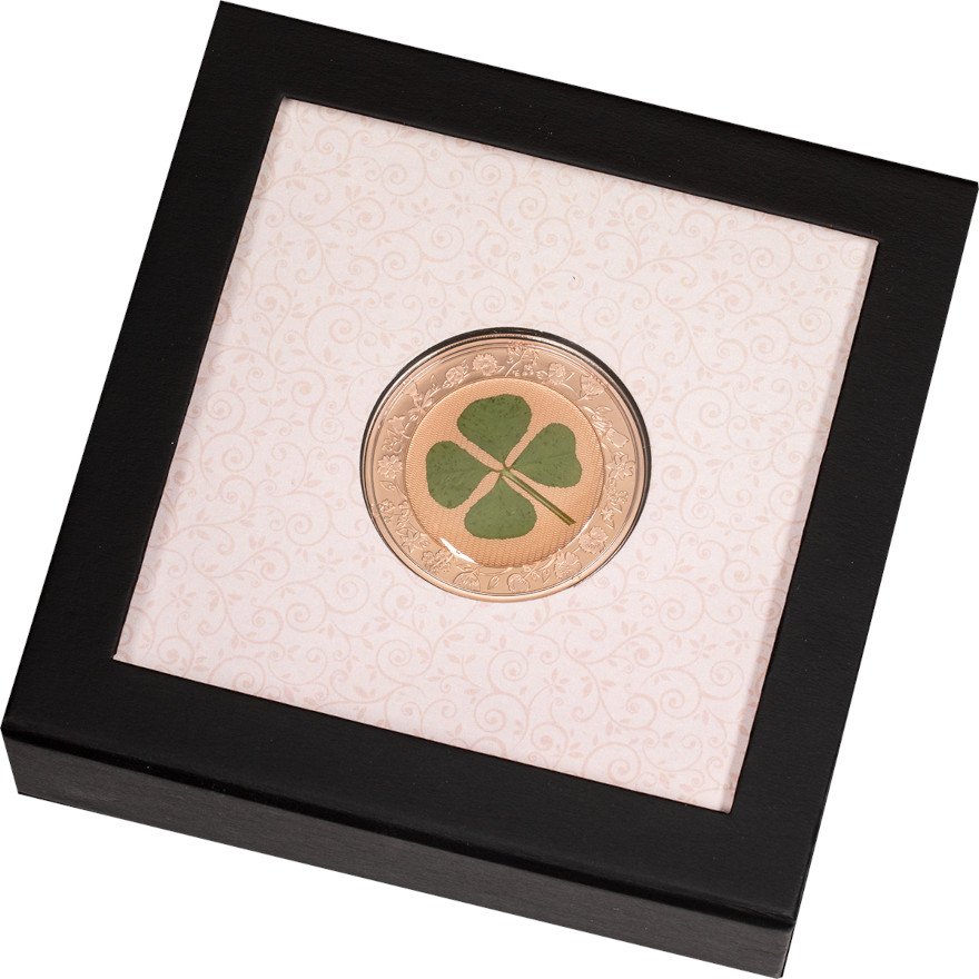 Silver Lucky Ounce Palau 2022 in the original coin case