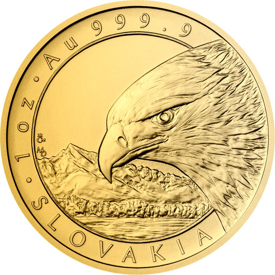View 1: Gold Eagle 1 oz - Czech Mint 2022