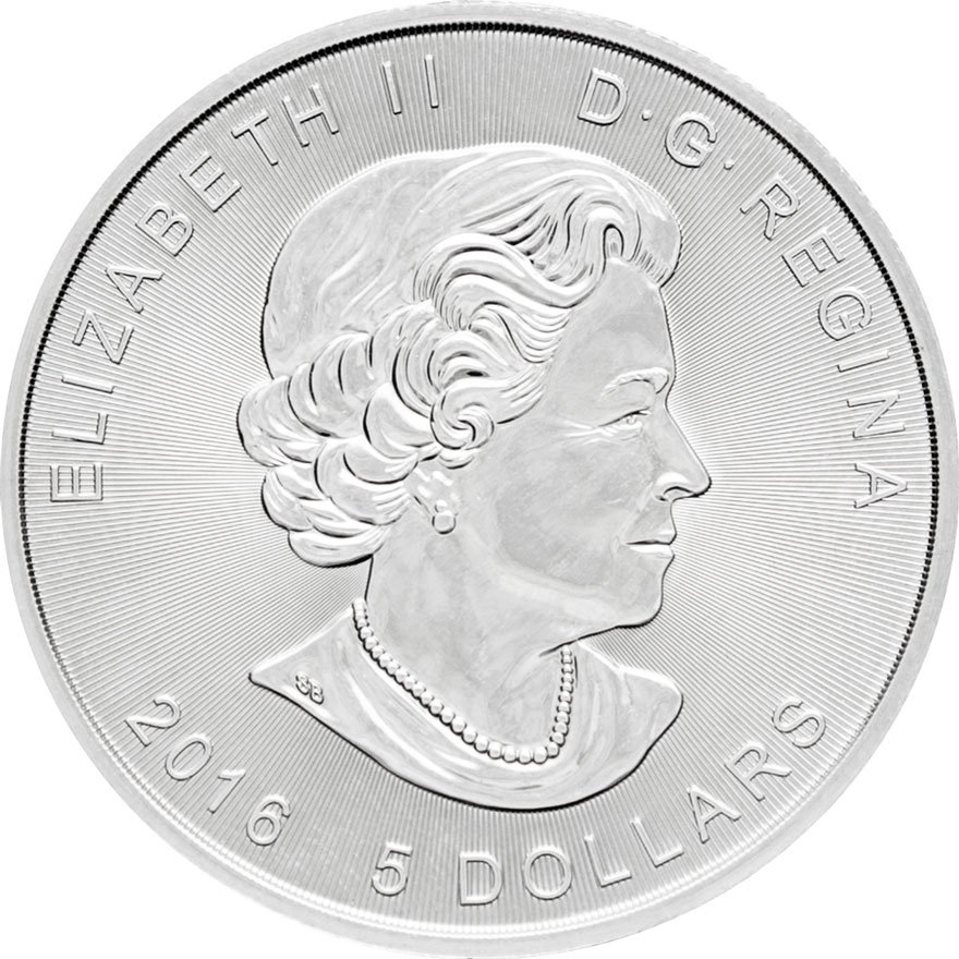 Back of the Superman 1 oz silver coin 2016