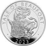 Silber Yale of Beaufort 1 oz PP - Royal Tudor Beasts 2023