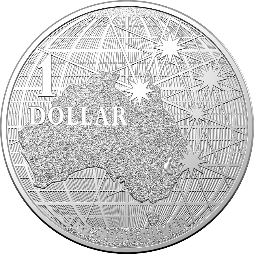 View 1: Silber Beneath the Southern Skies 1 oz - 2021