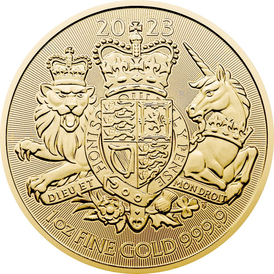 View 1: Gold The Royal Arms 1 oz - 2023