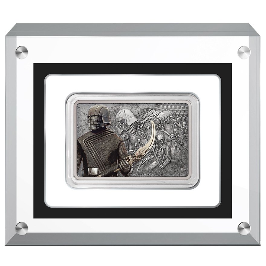 Silver STAR WARS - Guards - Knights of Ren 1 oz - 2021 in the original case