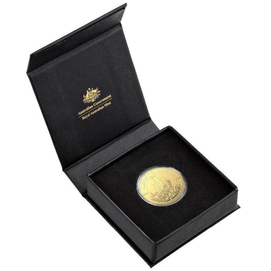 Gold Pirate Queens 1 oz - Ching Shih in the original coin case