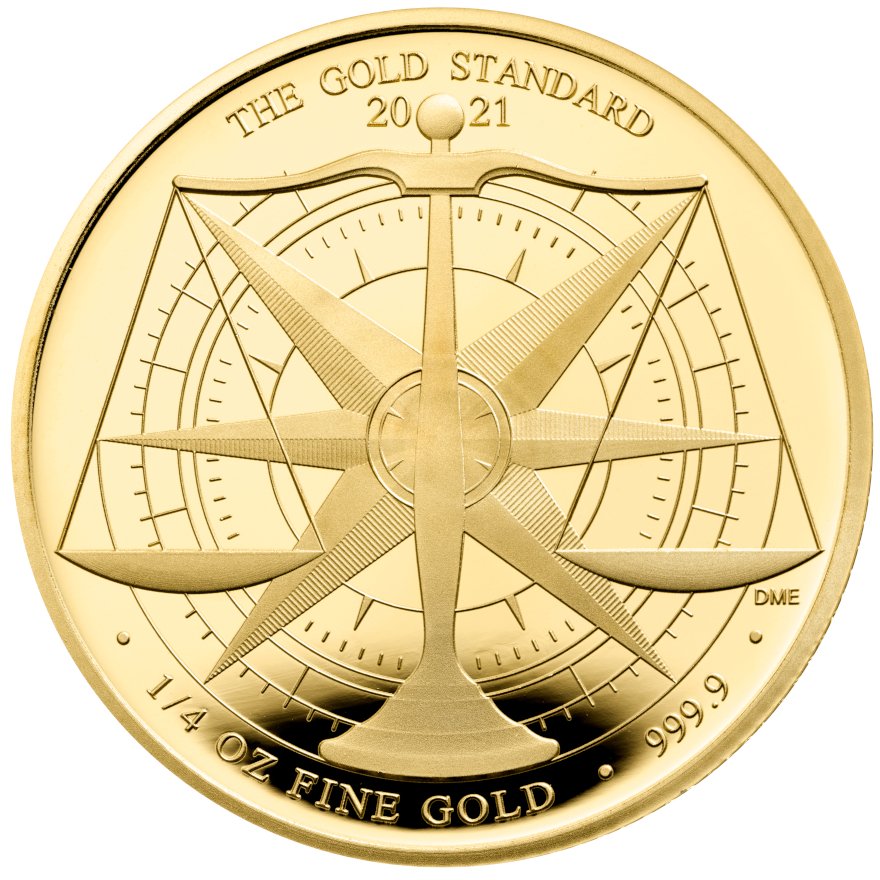 View 1: Gold The Gold Standard 1/4 oz PP - 2021