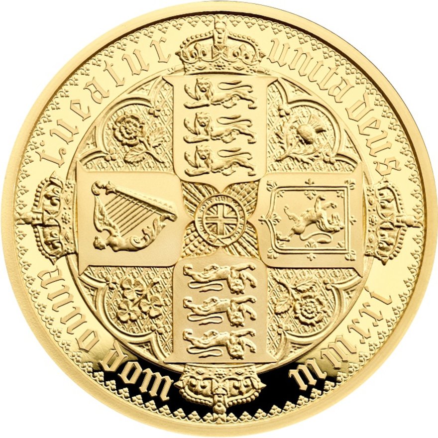 View 4: Gold Prestige Satz - Gothic Crown 2 x 2 oz PP - Royal Mint