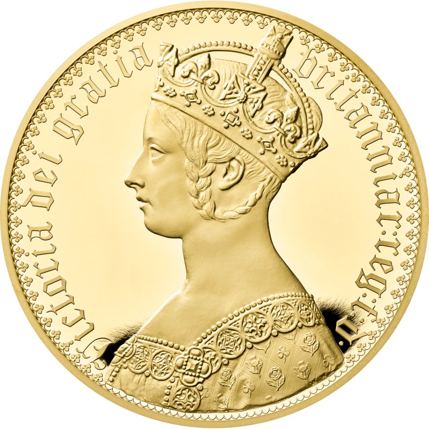 View 9: Gold Prestige Satz - Gothic Crown 2 x 2 oz PP - Royal Mint