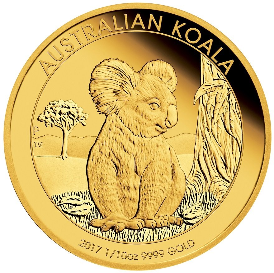 View 1: Gold Koala 1/10 oz PP - 2017