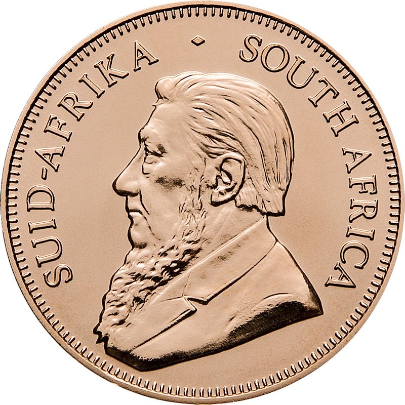Front of the Gold Krugerrand 1/1 - 2016