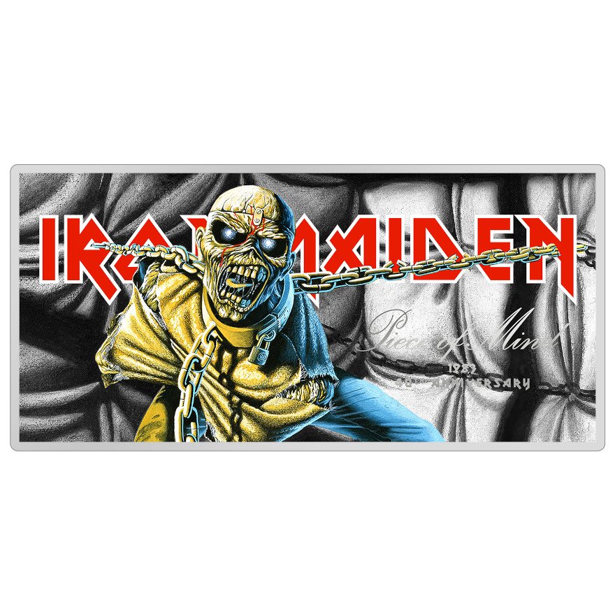 View 1: Silber Iron Maiden - Piece of Mind 5 g
