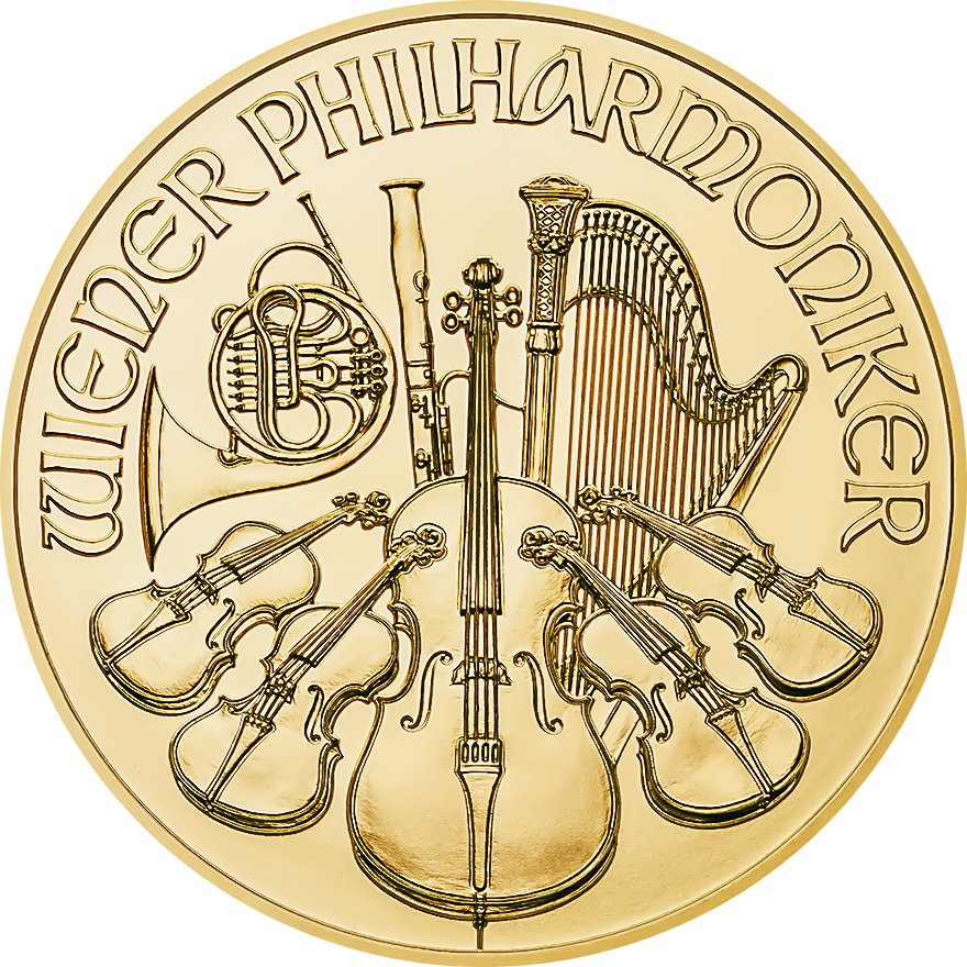 View 1: Gold Philharmoniker 1/10 oz - EUR