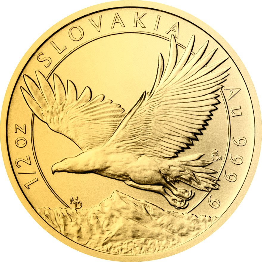 View 1: Gold Eagle 1/2 oz - Czech Mint 2023