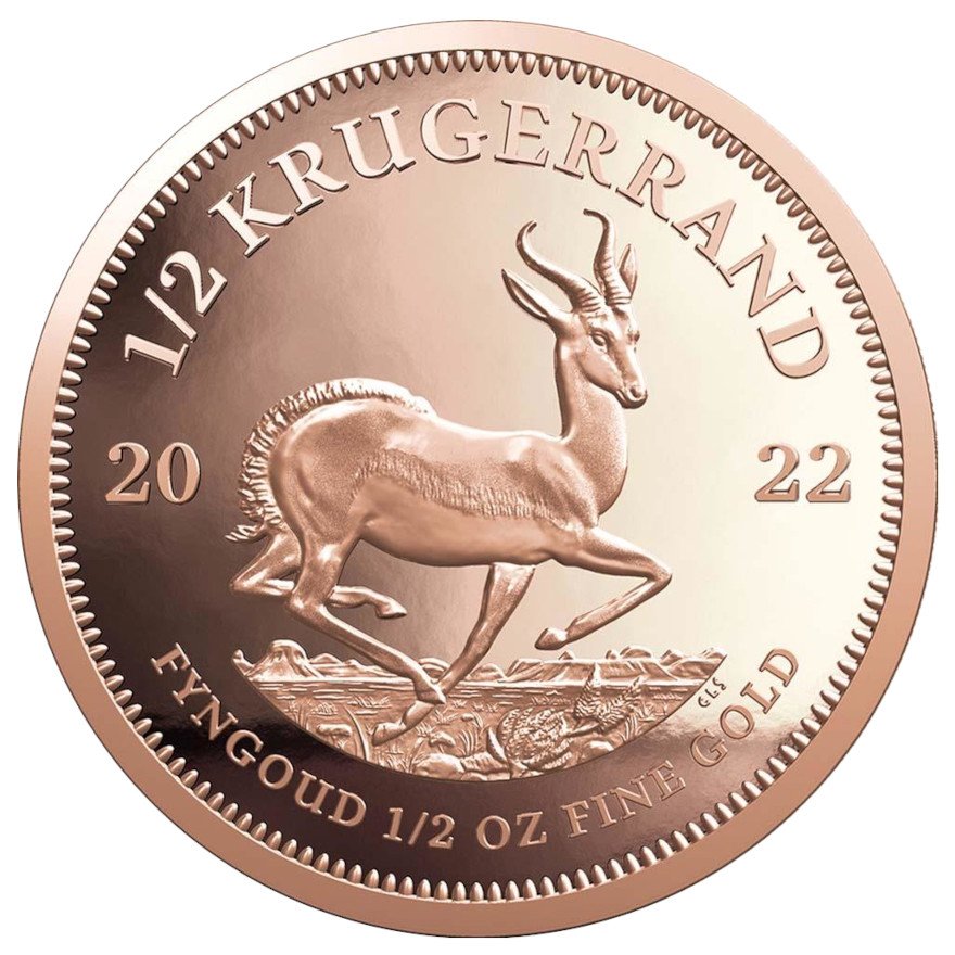 View 2: Gold Krügerrand - 5 Coin - Fractional-Set PP 2022