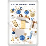 Goldbarren 0,5 g - philoro Geschenkkarte "Weihnachtsgeschenk"