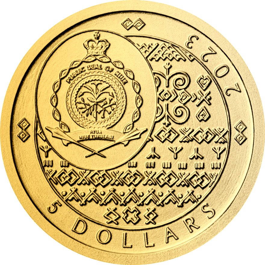 View 2: Gold Eagle 1/25 oz - Czech Mint 2023