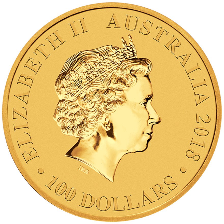 Back of the Gold Birds of Paradise 1 oz - Victoria Bird of Paradise