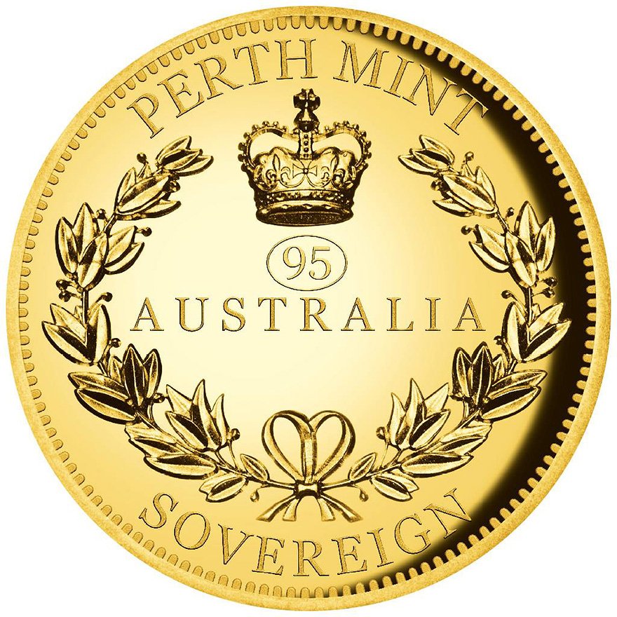 View 1: Gold Double Sovereign PP - 95. Geb. - High Relief 2021