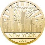 Gold Big City Lights - New York 0,5 g