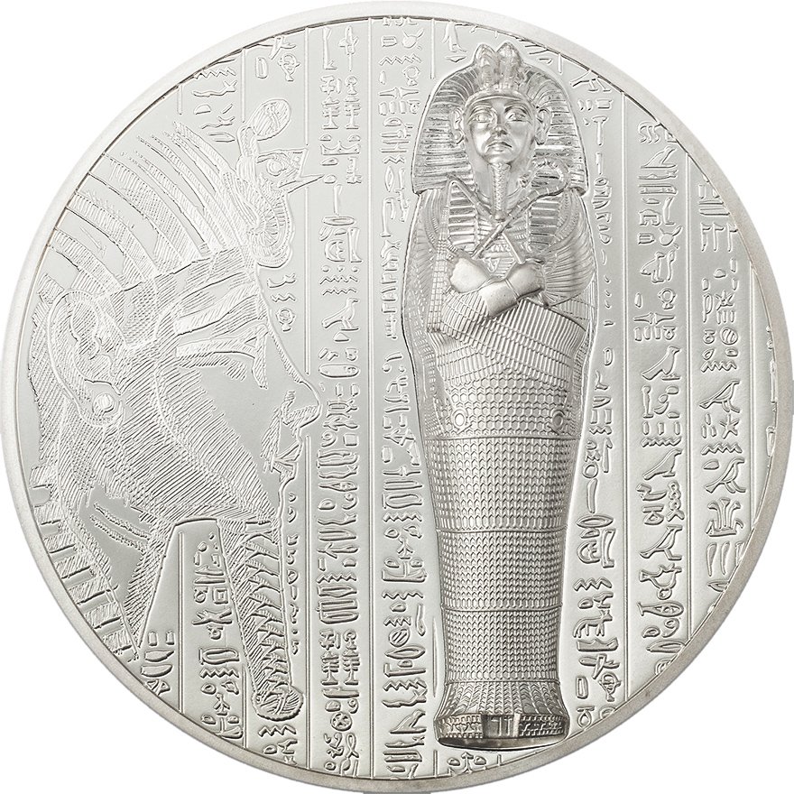 View 1: Silber X-Ray Mummy 1 oz - Ultra High Relief